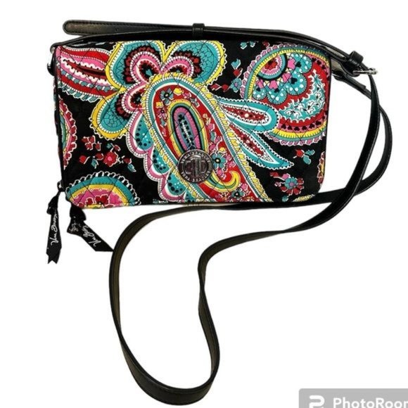 Vera Bradley Bags Vera Bradley Turnlock Crossbody In Parisian